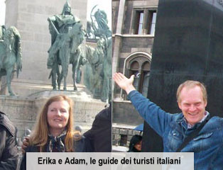 Erika and Adam tour guides